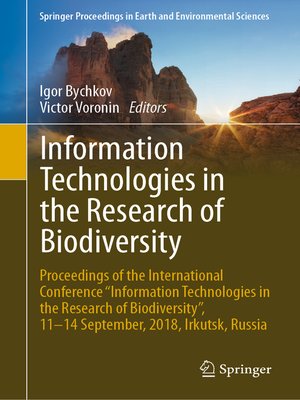 cover image of Information Technologies in the Research of Biodiversity